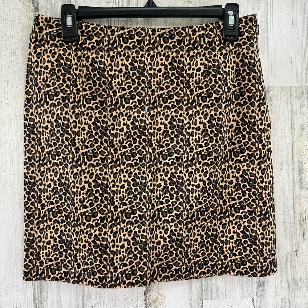 WANKO Leopard Print Skirt NEW Size L